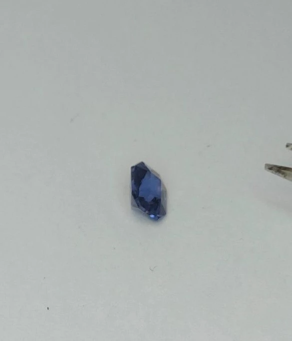 1.08ct Natural Blue Sapphire  Fancy Cut Faceted Loose Gemstones from Nigeria — view 2